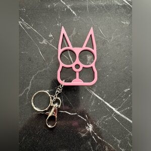 Self-Defense Cat Keychain